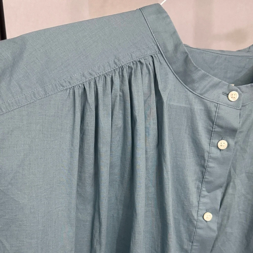 Universal Thread Blue V Neck Blouse Women Size XL Top NWT - Picture 9 of 10